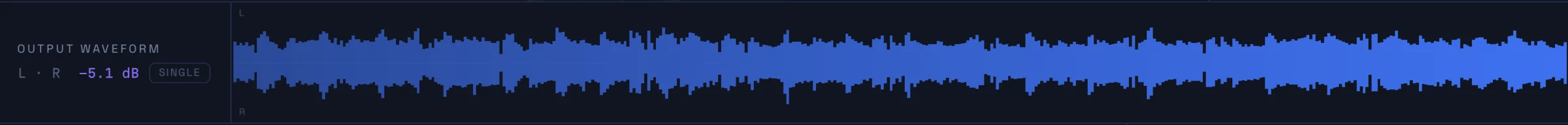 Orbit Monitor binaural output waveform